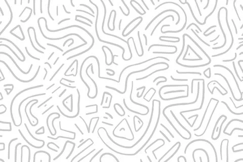 Gray zig zags seamless pattern. Aztec ethnic design. Geometric motif. Light gray Stock-Illustration