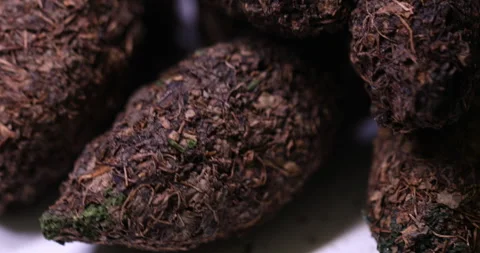 Grayish Dried Marijuana Buds Stock Footage 305618526