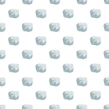 Grayish irregular rocks seamless pattern repeating background Stock Illustration