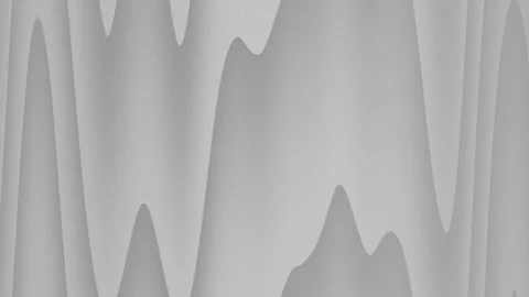 Grayscale abstract background with flowing lines, ideal for minimalist Video stock 301425261