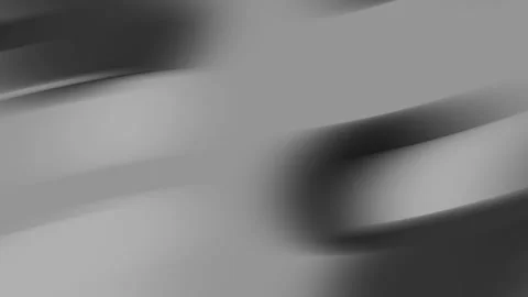 Grayscale abstract curves form a smooth flowing background. Stock Footage 296180953