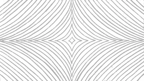 Grayscale Abstract Hand Drawn Geometric Background with Moving Pencil Line Stockbeeldmateriaal 341812698