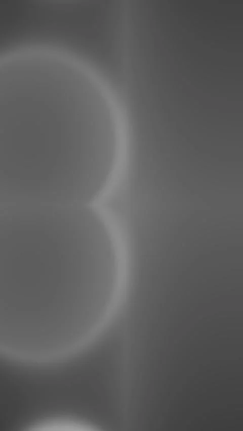 Grayscale Cell Merge Loop Soft Orb Abstract Motion Background Stock Footage 345648362