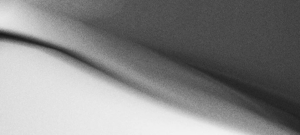Grayscale curves creating dynamic shadow and light abstract Stock Illustration