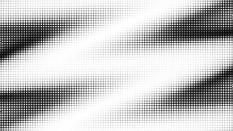 Grayscale halftone pattern with varying dot density Stock Footage 296264276