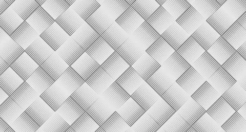 Grayscale Interwoven Line Pattern Stock Illustration
