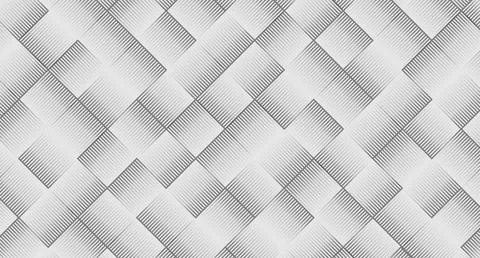 Grayscale Interwoven Line Pattern Stock Illustration