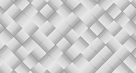 Grayscale Interwoven Line Pattern Stock Illustration