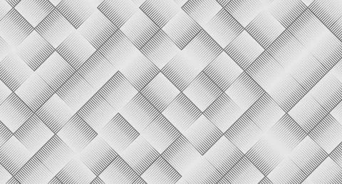 Grayscale Interwoven Line Pattern Stock Illustration
