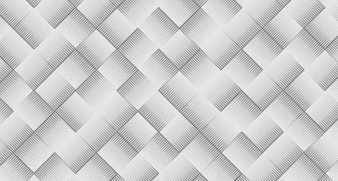 Grayscale Interwoven Line Pattern Stock Illustration