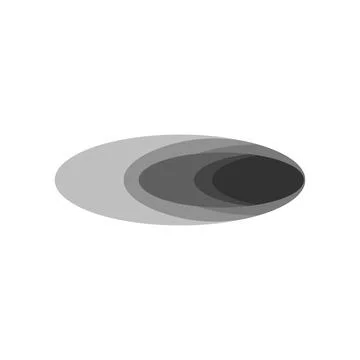 Grayscale soft shadow overlay abstract design Stock Illustration