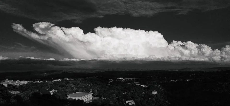 Grayscale storm clouds. grayscale clouds. Grayscale photos of clouds, nature, Stock Photos