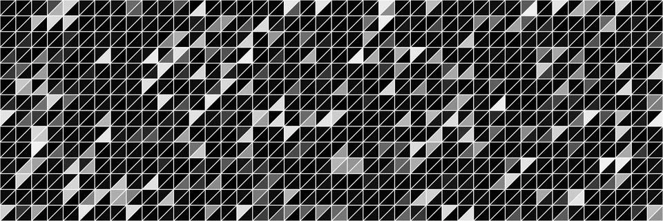 Grayscale triangle abstract pattern Stockillustratie