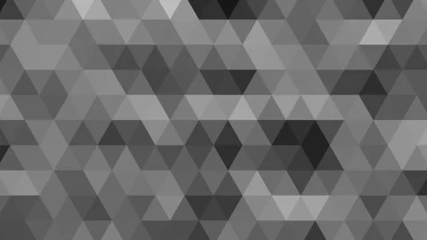 Grayscale Triangles Video stock 290951296