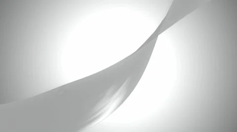 Grayscale twist ribbon Stock Footage 53103755