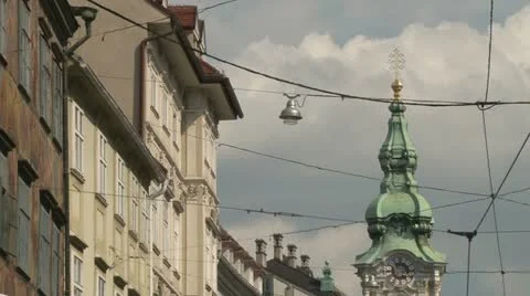 Graz buildings Video stock 20627474