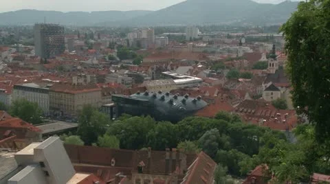 Graz buildings 動画素材 21072991