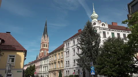 Graz Inner City 스톡 동영상 136732527
