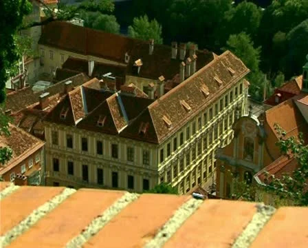 Graz panorama Stock Footage 10715010