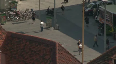 Graz people Video stock 20875851