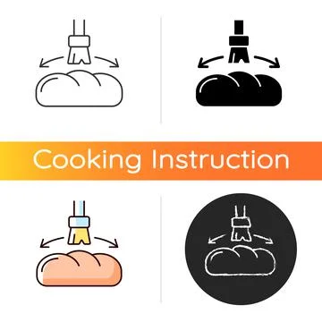 Grease for baking icon Stock Illustration