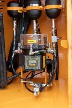 Greaser pump Stock Photos