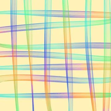 Great abstract background with messy thick lines Stock Illustration