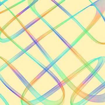 Great abstract background with messy thick lines Stock Illustration