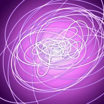 Great abstract background with messy thick lines Stock Illustration