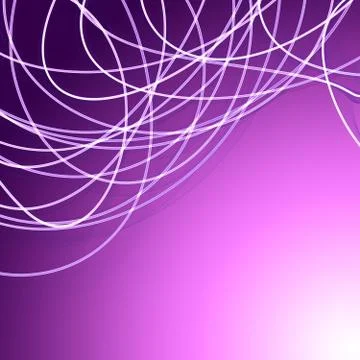 Great abstract background with messy thick lines Stock Illustration