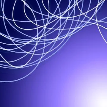 Great abstract background with messy thick lines Stock Illustration