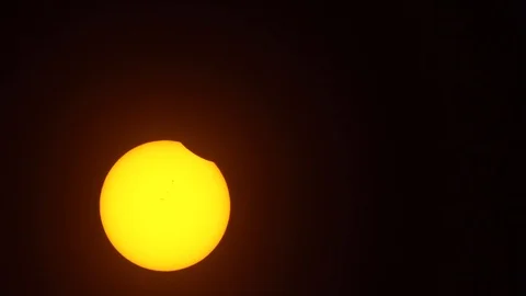 The Great American Solar Eclipse 4K Video stock 123331069