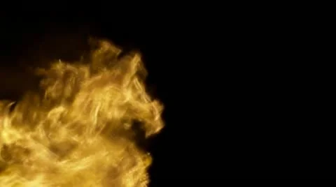 Great Balls of Fire Rolling Left and to the Right slowmo Video stock 12418768