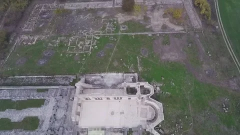 The Great Basilica of Pliska Stock Footage 295232511