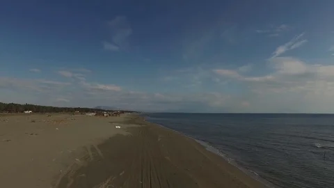 Great Beach in Ulcinj 4K Stock-Footage 69828386