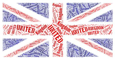 Great Britain Flag Illustrazione stock