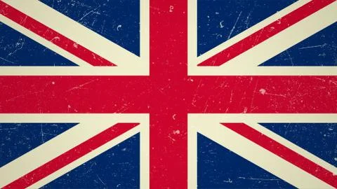 Great Britain flag Stock Illustration