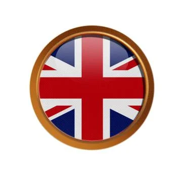Great Britain flag Stock Illustration