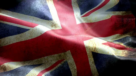 Great British Flag Animation Stock Footage 34520833