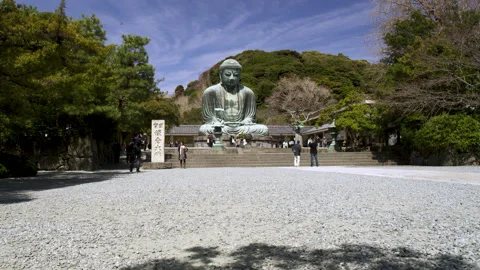 The Great Buddha of Kamakura Video stock 150816855