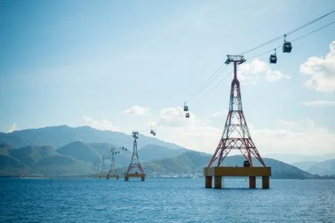 Great cable car 스톡 사진