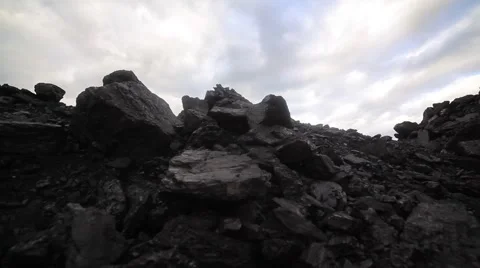 Great coal deposits Stock Footage 61851016