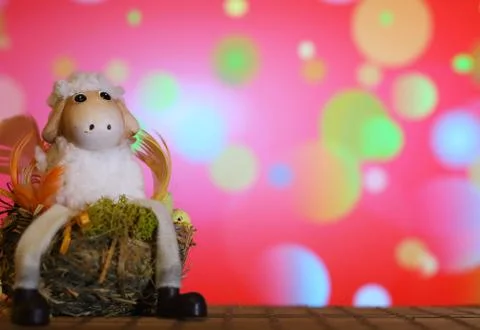 A great composition for Easter Stock Photos