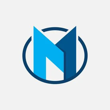 Great creative Letter M initial logo design vector template illustrations Stock Illustration