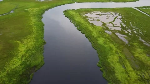 Great Egg Harbor River Video stock 136389047