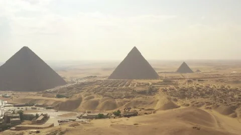 Great Egyptian pyramids 库存影片 155991708