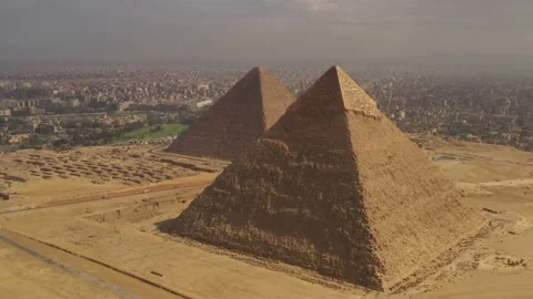 The Great Egyptian Pyramids 库存影片 155992067