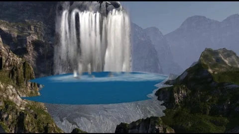 The great falls. Stock Footage 182084961