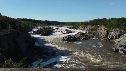 Great Falls Park Stock Footage 155903899