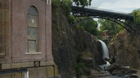 Great Falls Passaic River 動画素材 53456552